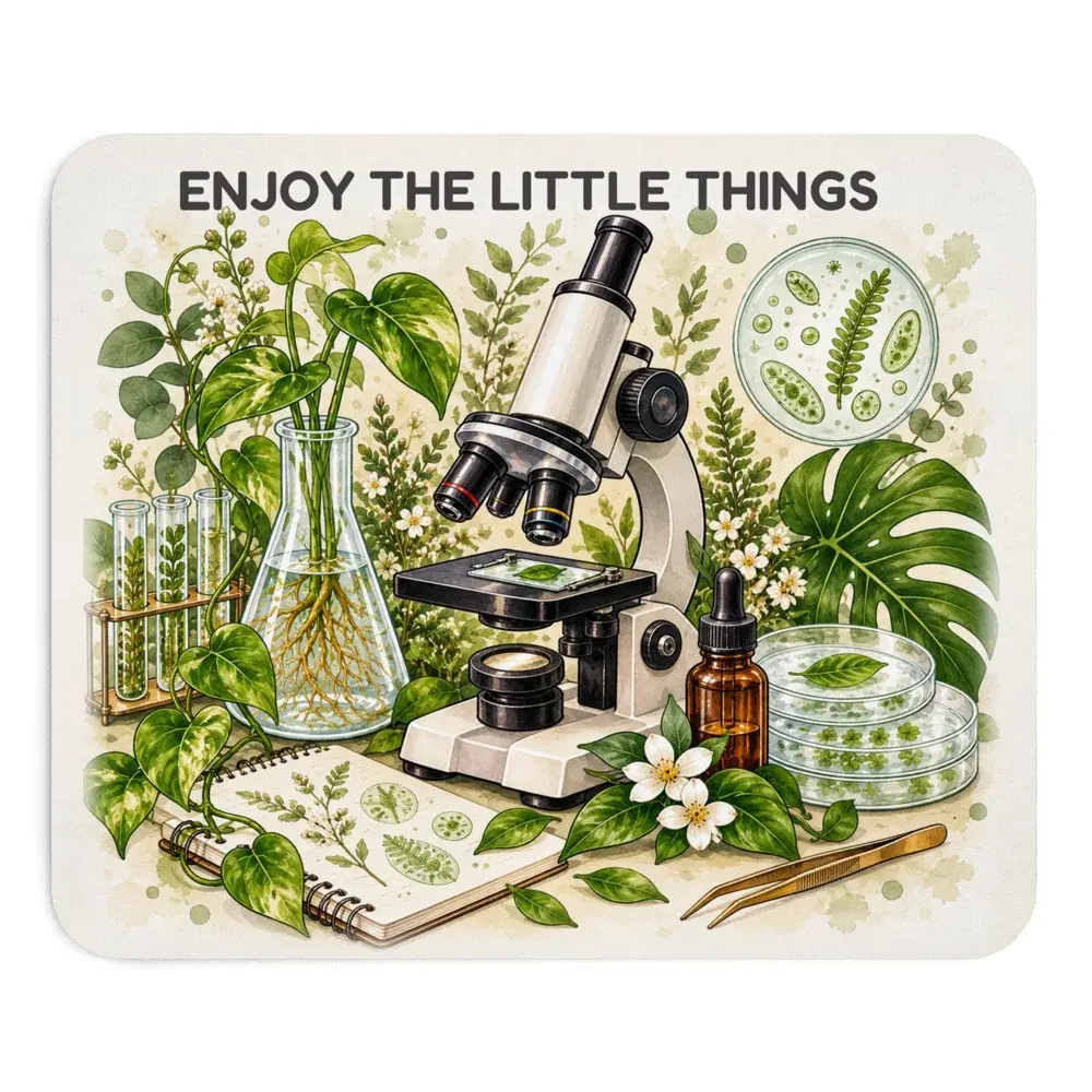 Mauspad „Enjoy the little things“
