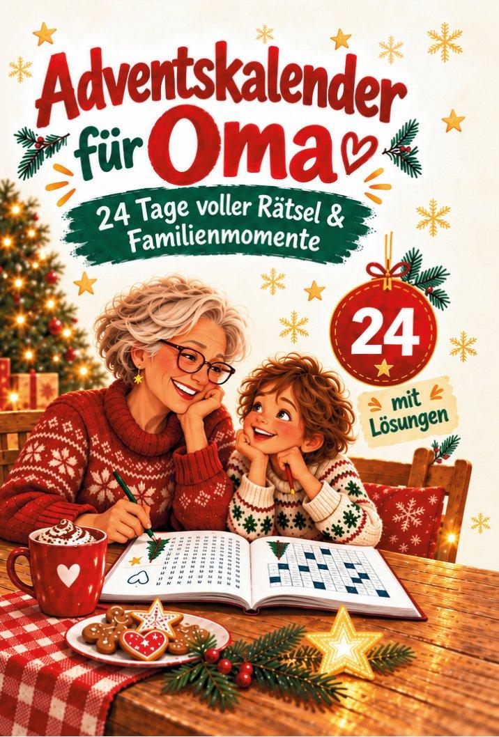 Cover: Adventskalender für Oma